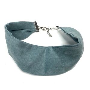 3/$30 Free People | Dusty Blue Suede Choker NWOT